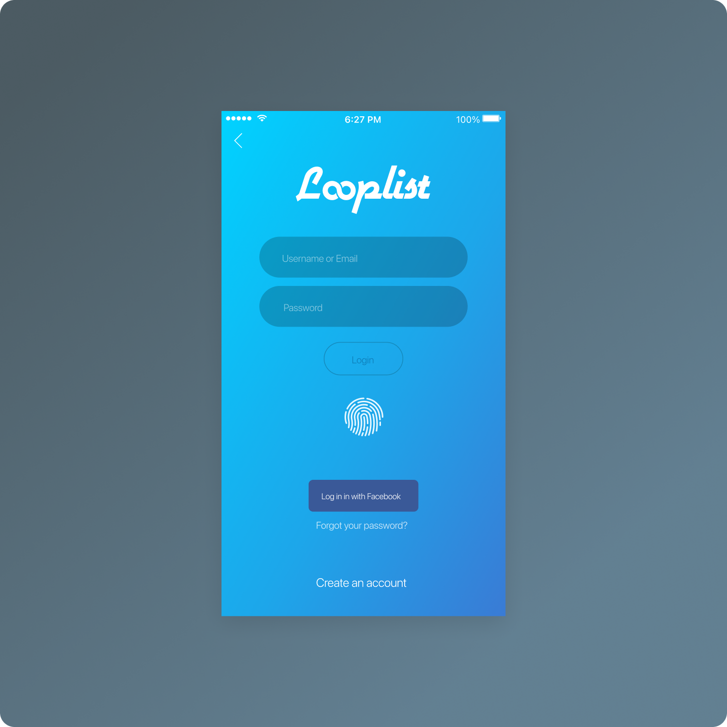 Looplist design work