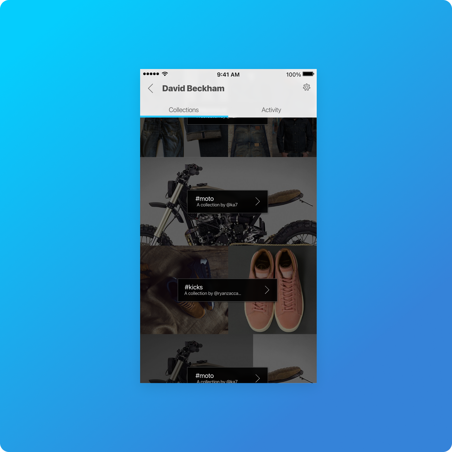 Looplist design work