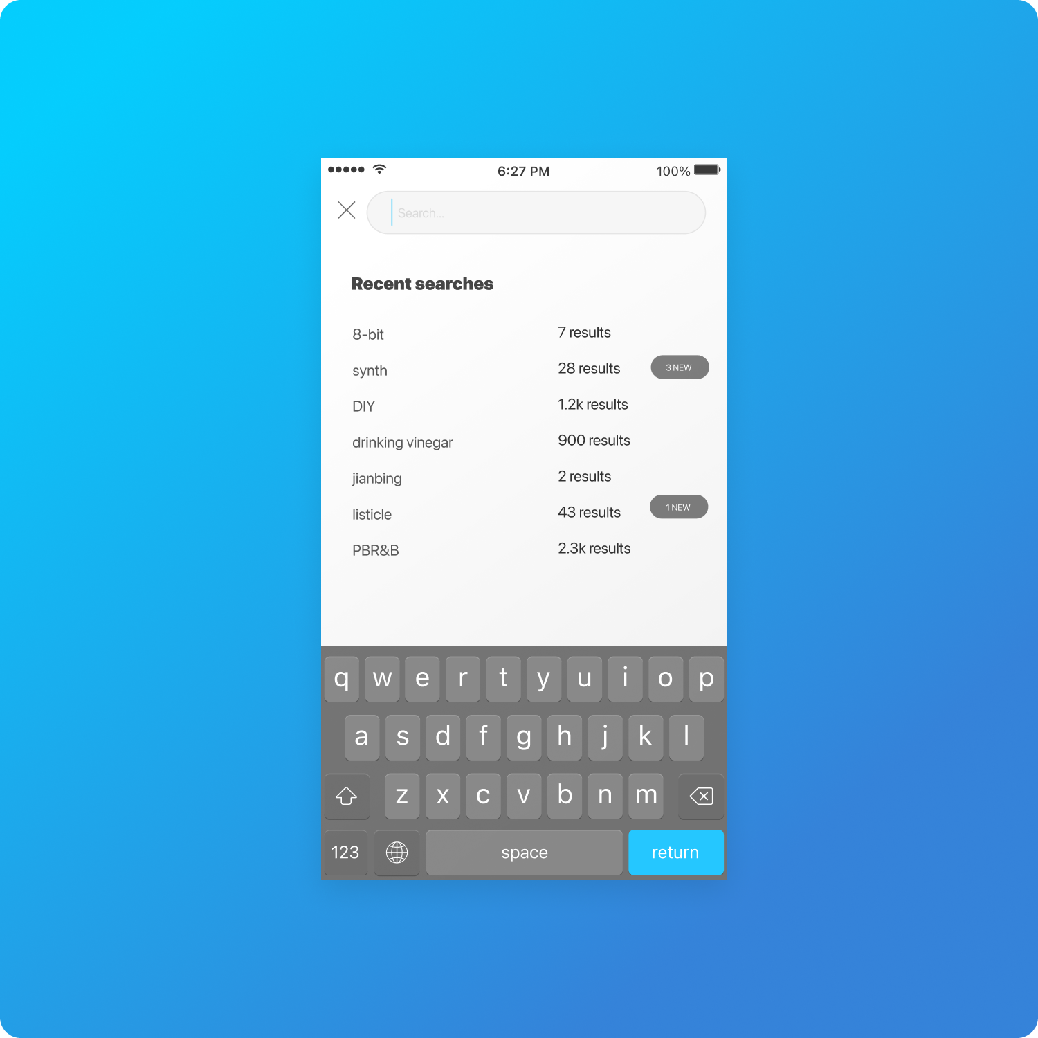 Looplist design work