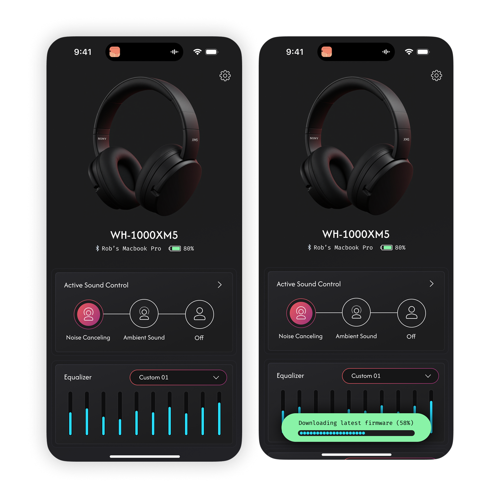 Sony SoundConnect design work