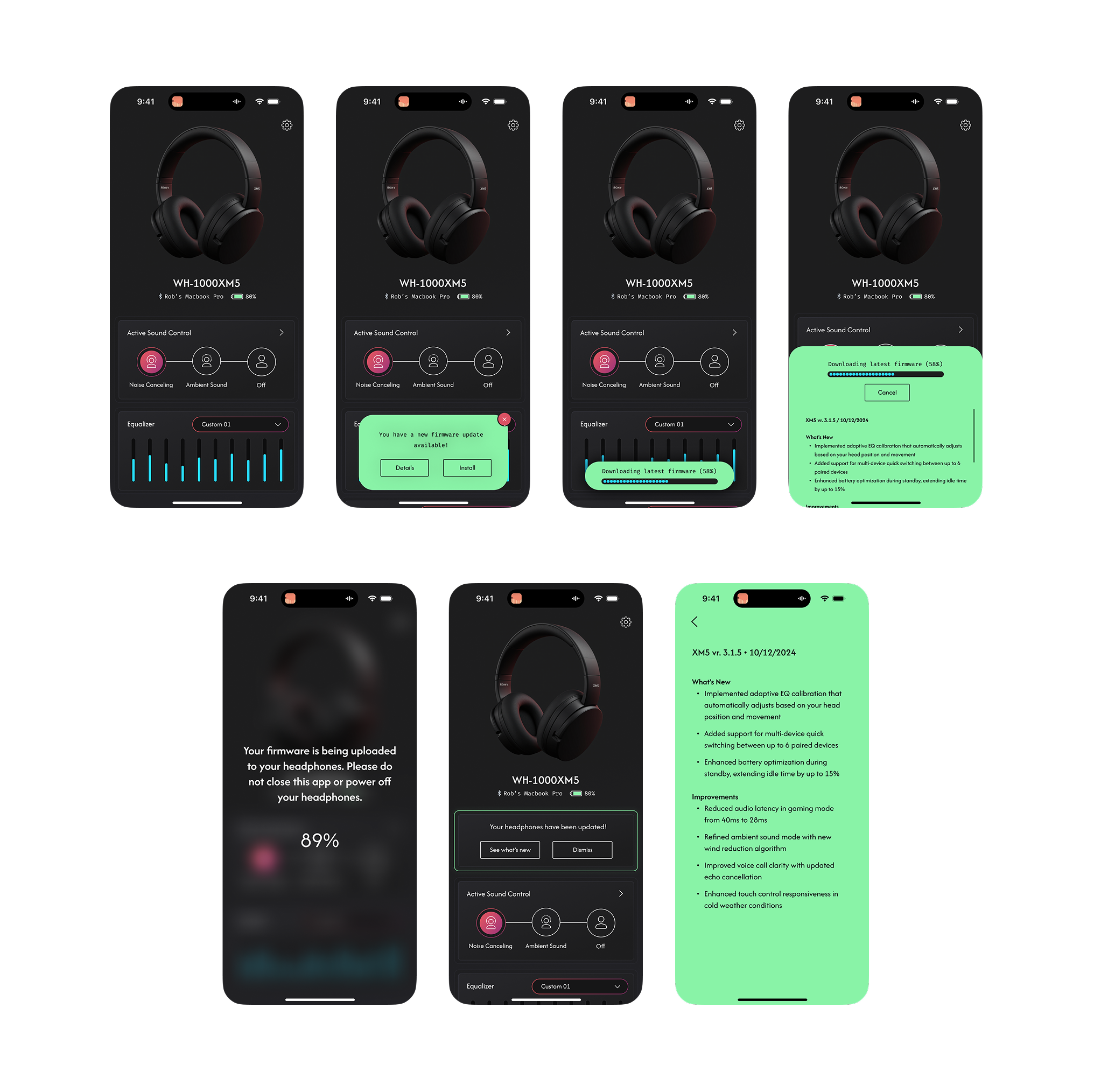 Sony SoundConnect design work